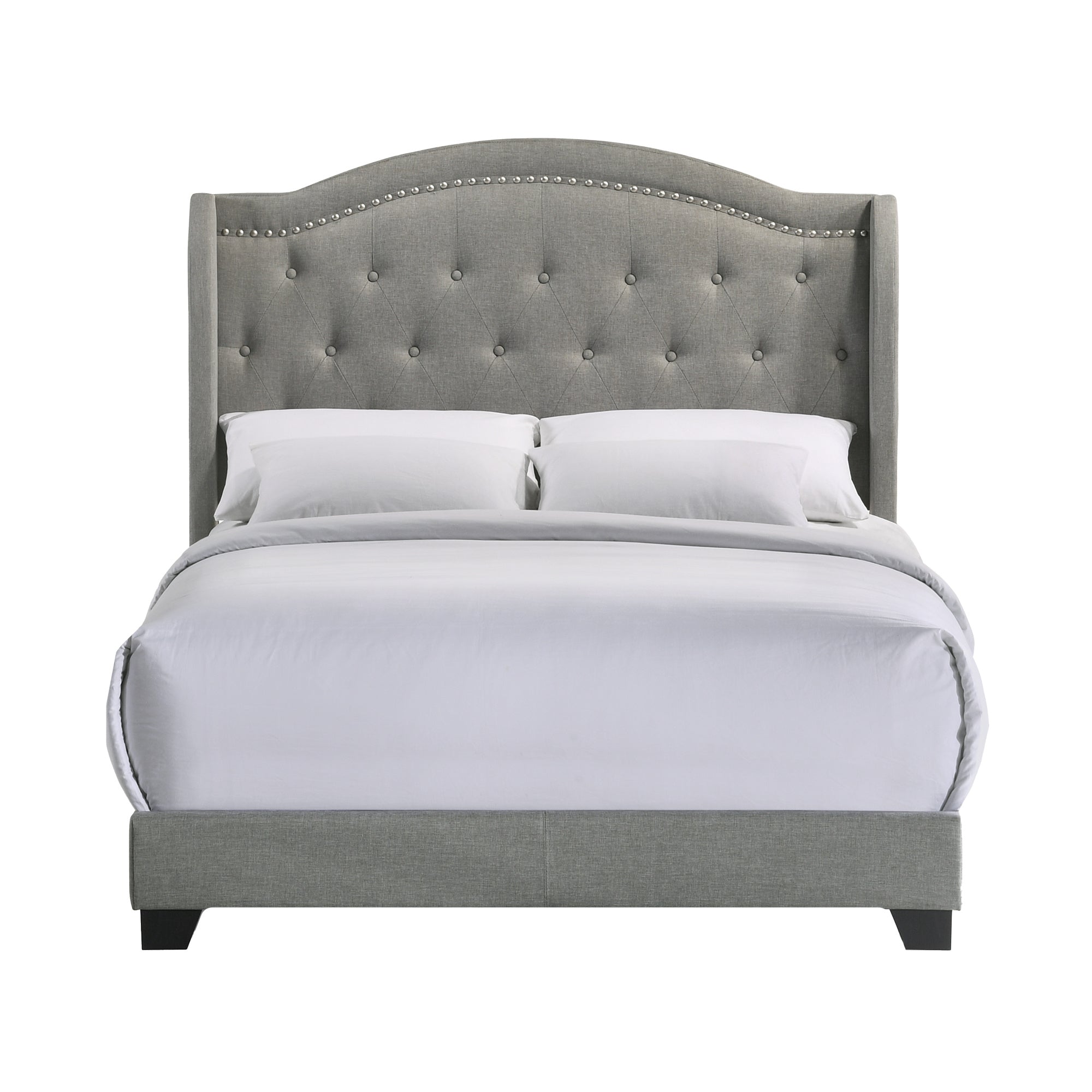 Intercon Rhyan Traditional Upholstered King Bed - Thumbnail 2