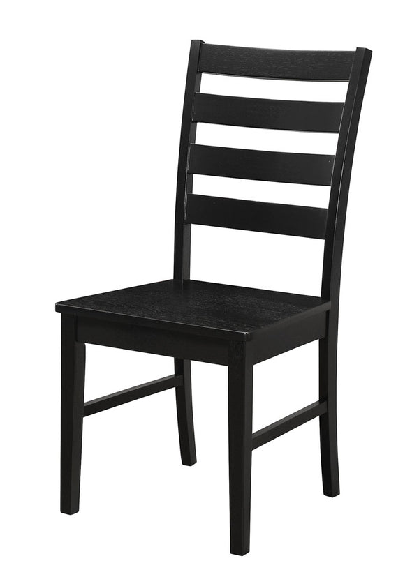 Walker Edison 6-Piece Farmhouse Dining Set - Grey/Black in Solid Pine Wood, High-Grade MDF, Wood Veneer C72DSLBGY-6 842158166272