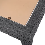 Antibes Grey PE Accent Table Noble House