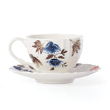 Sprig & Vine Teacup & Saucer - Set of 4