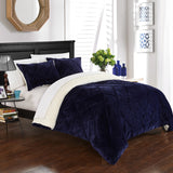 Josepha Navy Twin X-Long 2pc Comforter Set