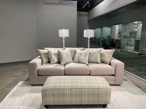 Fusion 7003-00 Transitional Sofa 7003-00 Charlotte Cremini Sofa