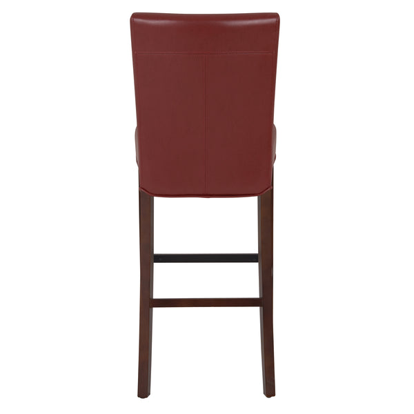 Milton Counter Stool - Elegant Bonded Leather Design with Sturdy Birch Frame and Contemporary Style