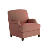 Fusion 01-02-C Transitional Accent Chair 01-02-C Geordia Clay Accent Chair