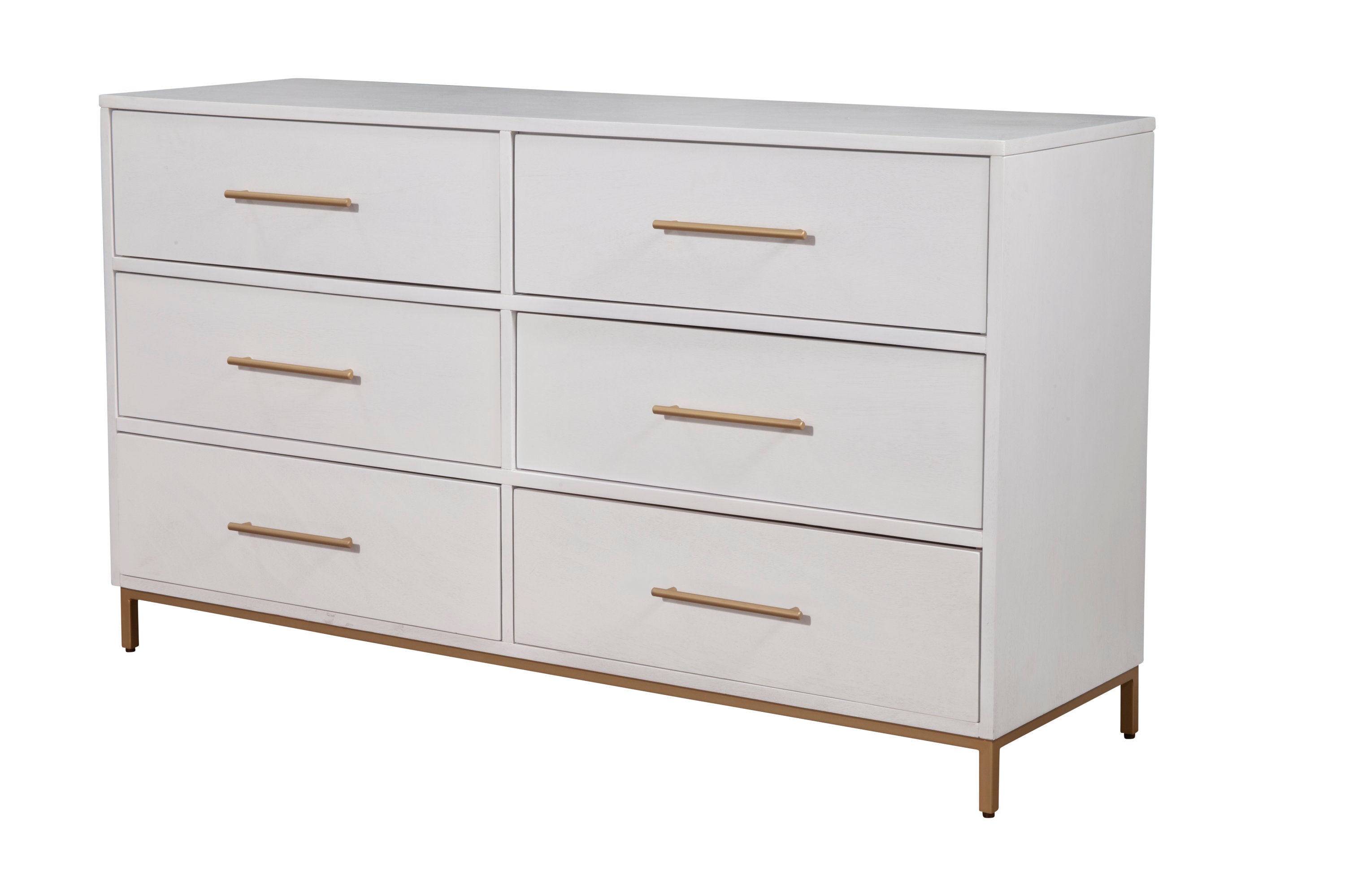 Madelyn White 6-Drawer Dresser