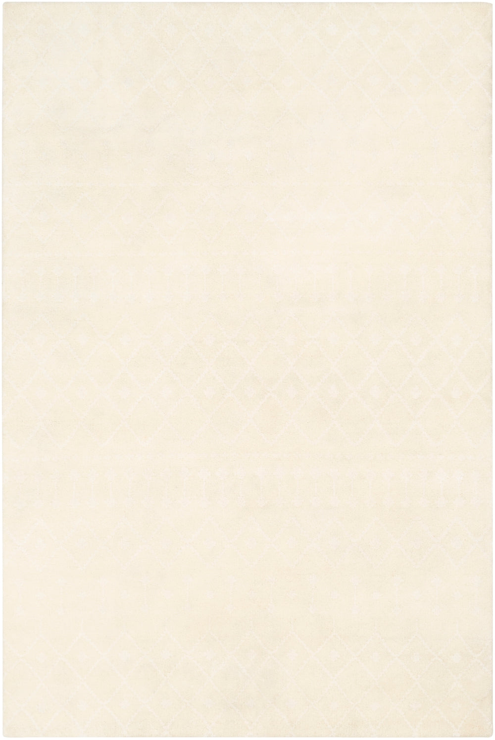 Casa CAA-2300 Modern NZ Wool, Viscose Rug CAA2300-912 Cream 70% NZ Wool, 30% Viscose 9' x 12'