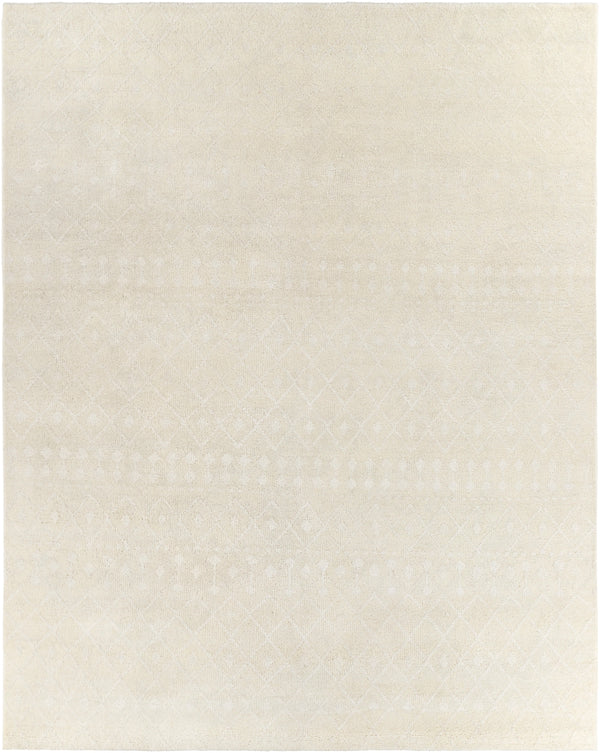 Casa CAA-2300 Modern NZ Wool, Viscose Rug CAA2300-810 Cream 70% NZ Wool, 30% Viscose 8' x 10'