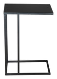 Zuo Modern Atom Iron Modern Commercial Grade Side Table Black Iron