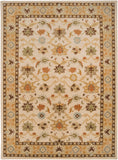 Caesar CAE-1010 Traditional Wool Rug CAE1010-811 Khaki, Tan, Dark Brown, Light Gray, Medium Gray, Burnt Orange, Olive, Camel, Taupe 100% Wool 8' x 11'