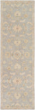 Caesar CAE-1162 Traditional Wool Rug CAE1162-312 Light Gray, Beige, Olive, Camel, Khaki 100% Wool 3' x 12'