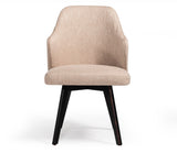 VIG Furniture A&X Caligari Modern Beige Fabric Dining Chair (Set of 2) VGUNAC057-BGE