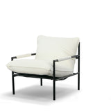 Modrest Calumet - Modern White Accent Chair