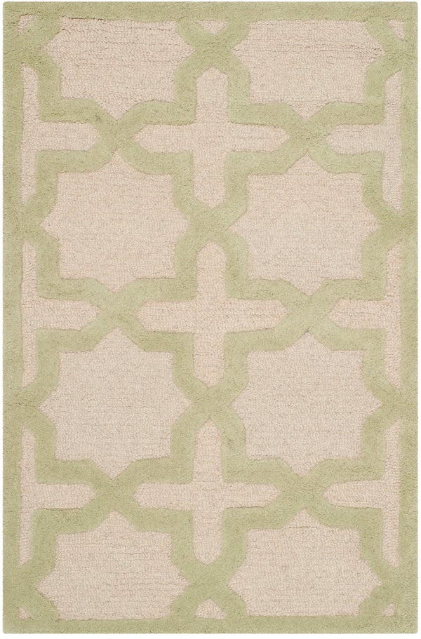 Cambridge Hand-Tufted Wool Area Rug for Elegant Home Décor, Plush Textures & Timeless Motifs