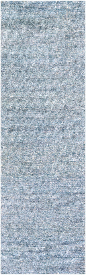 Calm CAM-2304 Modern Viscose Rug CAM2304-268 Denim 100% Viscose 2'6" x 8'