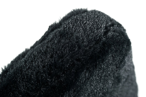 VIG Furniture Candace - Modern Black Faux Fur Dining Chair (Set of 2) VGVCB815-BLK