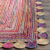 Safavieh Cape Cod 201 Hand Woven Jute&Cotton Rug CAP201A-4R