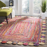 Safavieh Cape Cod 201 Hand Woven Jute & Cotton Rug CAP201A-4OV