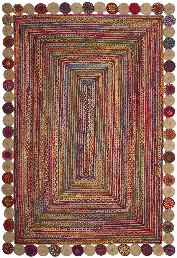 Safavieh Cape Cod 201 Hand Woven Jute/Cotton Rug CAP201A-10R