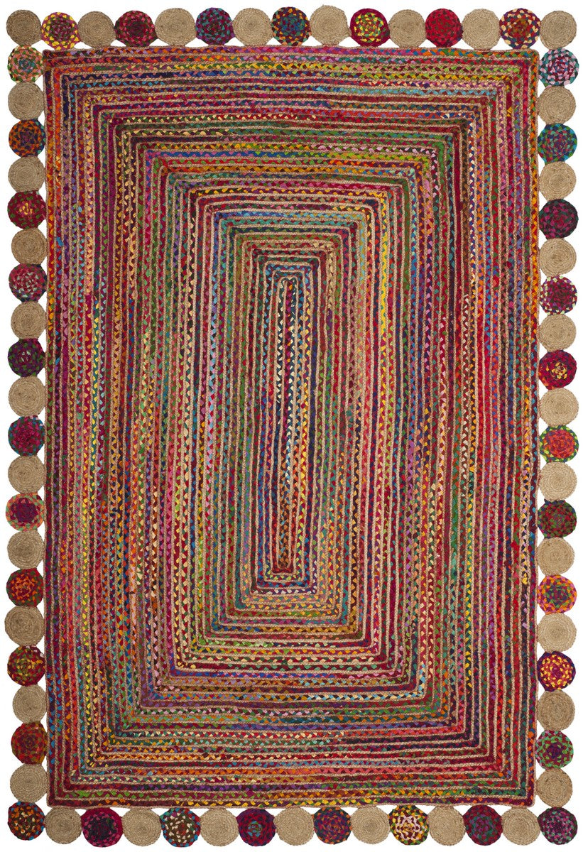 Safavieh Cape Cod 201 Hand Woven Jute & Cotton Rug CAP201A-4OV