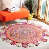 Safavieh Cape Cod 201 Hand Woven Jute&Cotton Rug CAP201A-4R