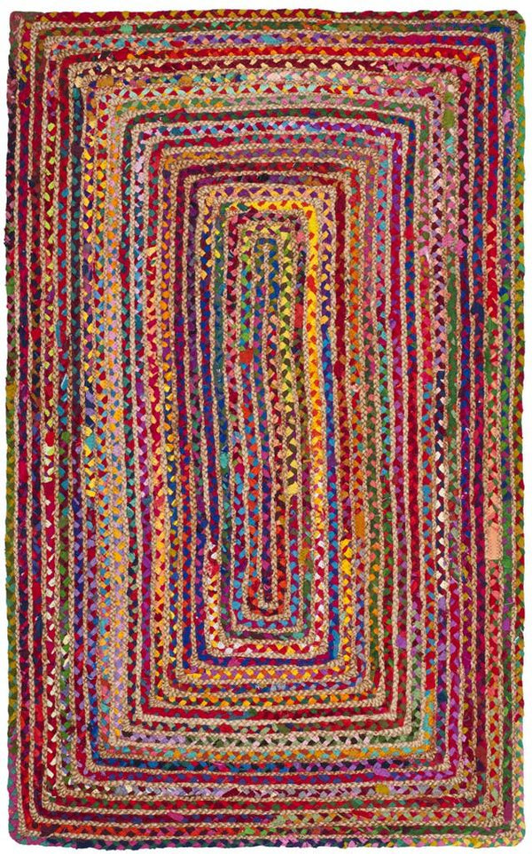 Safavieh Cape Cod 202 Hand Woven 50% Jute/50% Cotton Rug CAP202A-5R