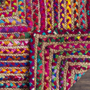 Safavieh Cape Cod 202 Hand Woven Jute/Cotton Rug CAP202A-9SQ