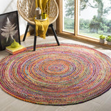 Safavieh Cape Cod 202 Hand Woven 50% Jute/50% Cotton Rug CAP202A-5R