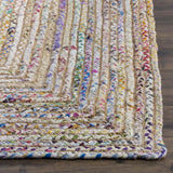 Safavieh Cape Cod 202 Hand Woven 50% Jute/50% Cotton Rug CAP202B-9SQ