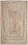 Safavieh Cape Cod 202 Hand Woven 50% Jute/50% Cotton Rug CAP202B-9SQ