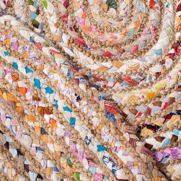 Safavieh Cape Cod 202 Hand Woven 50% Jute/50% Cotton Rug CAP202B-9SQ