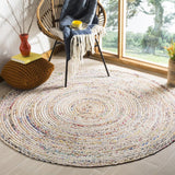 Safavieh Cape Cod 202 Hand Woven 50% Jute/50% Cotton Rug CAP202B-9SQ