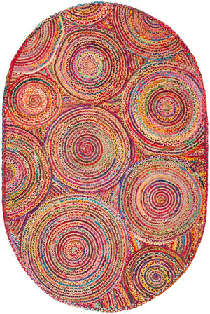 Safavieh Cape Cod 203 Hand Woven Jute/Cotton Rug CAP203A-5SQ