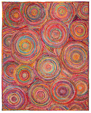 Safavieh Cape Cod 203 Hand Woven Jute/Cotton Rug CAP203A-5SQ