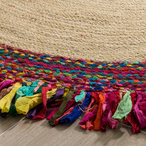 Safavieh Cape Cod 205 Hand Woven 65% Jute/35% Cotton Rug CAP205A-5R