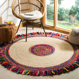 Safavieh Cape Cod 205 Hand Woven 65% Jute/35% Cotton Rug CAP205A-5R