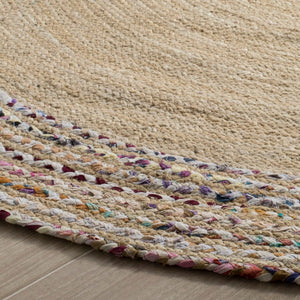Safavieh Cape Cod 207 Hand Woven 90% Jute/10% Cotton Rug CAP207B-9R