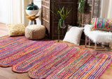 Safavieh Cape Cod 208 Hand Woven Jute/Cotton Rug CAP208Q-4