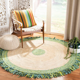 Safavieh Cape Cod 212 Hand Woven Jute/Cotton Rug CAP212Y-5R