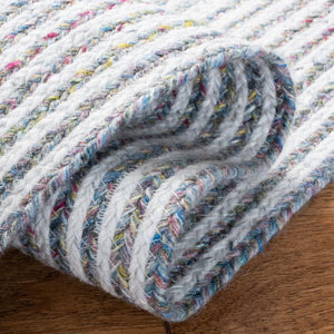 Cape Cod Hand Woven Contemporary Rug - Luxurious 100% Polyester Pile for a Stylish Home Decor Upgrade