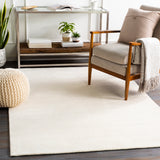 Capri CAP-2304 Modern Viscose, NZ Wool Rug CAP2304-913 Cream 60% Viscose, 40% NZ Wool 8'10" x 13'