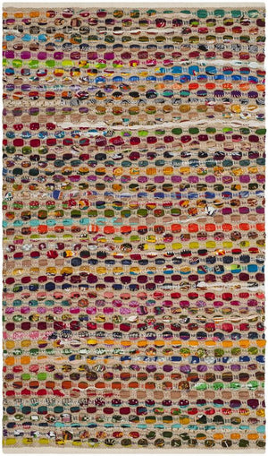 Safavieh Cape Cod 302 Hand Woven 50% Chindi/40% Jute/10% Cotton Rug CAP302A-4