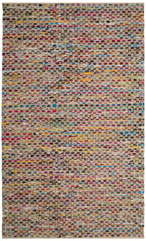 Safavieh Cape Cod 302 Hand Woven 50% Chindi/40% Jute/10% Cotton Rug CAP302A-4