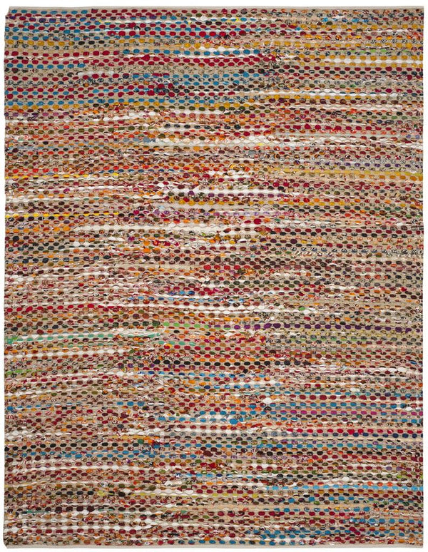 Safavieh Cape Cod 302 Hand Woven 50% Chindi/40% Jute/10% Cotton Rug CAP302A-4