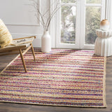 Safavieh Cape Cod 303 Hand Woven 50% Jute/50% Chindi Rug CAP303A-3