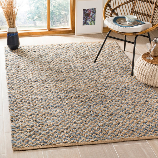 Safavieh Cape Cod 305 Hand Woven 60% Jute/30% Chindi/10% Cotton Rug CAP305M-9