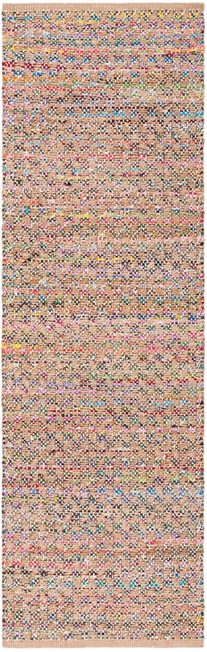 Safavieh Cape Cod 305 HAND WOVEN 60 % Jute 30 % Recycled Fabric( Chindi) 10 % Cotton Rug CAP305Q-4