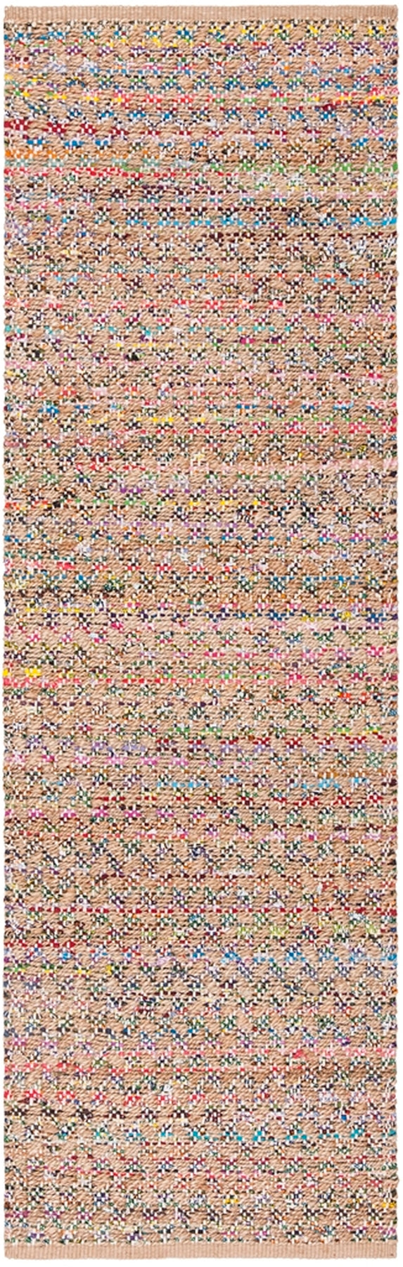 Safavieh Cape Cod 305 HAND WOVEN 60 % Jute 30 % Recycled Fabric( Chindi) 10 % Cotton Rug CAP305Q-4