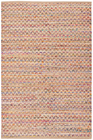 Safavieh Cape Cod 305 HAND WOVEN 60 % Jute 30 % Recycled Fabric( Chindi) 10 % Cotton Rug CAP305Q-4