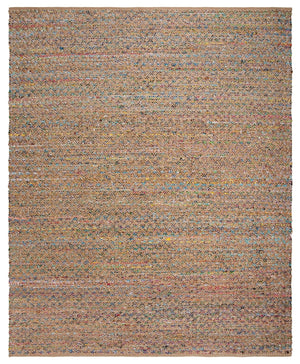 Safavieh Cape Cod 305 HAND WOVEN 60 % Jute 30 % Recycled Fabric( Chindi) 10 % Cotton Rug CAP305Q-4
