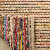 Safavieh Cape Cod 307 Hand Woven 70 % Jute 30 % Recycled Fabrics( Chindi) Rug CAP307B-3